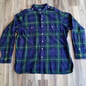 Button up polo dress shirt